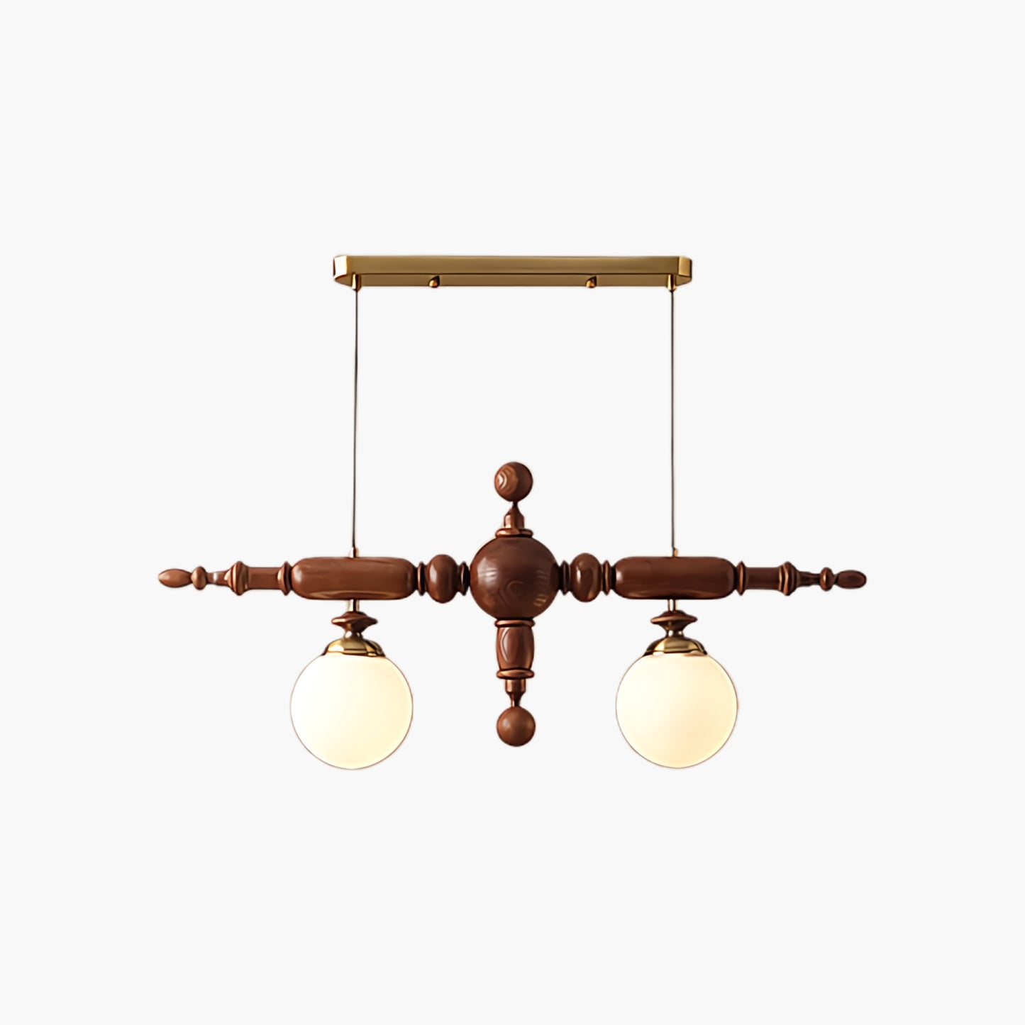 Cambridge Wooden Traditional Crystal Chandelier