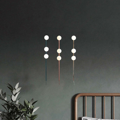 Candied Balls Minimalist Crystal Wall Light