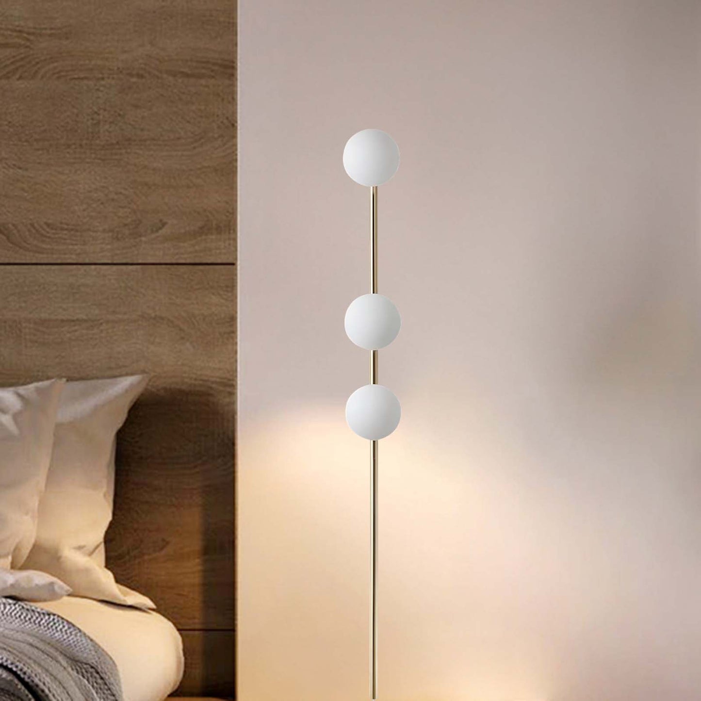 Candied Balls Minimalist Crystal Wall Light