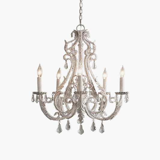 Candle Holder Eclectic Metal Chandelier