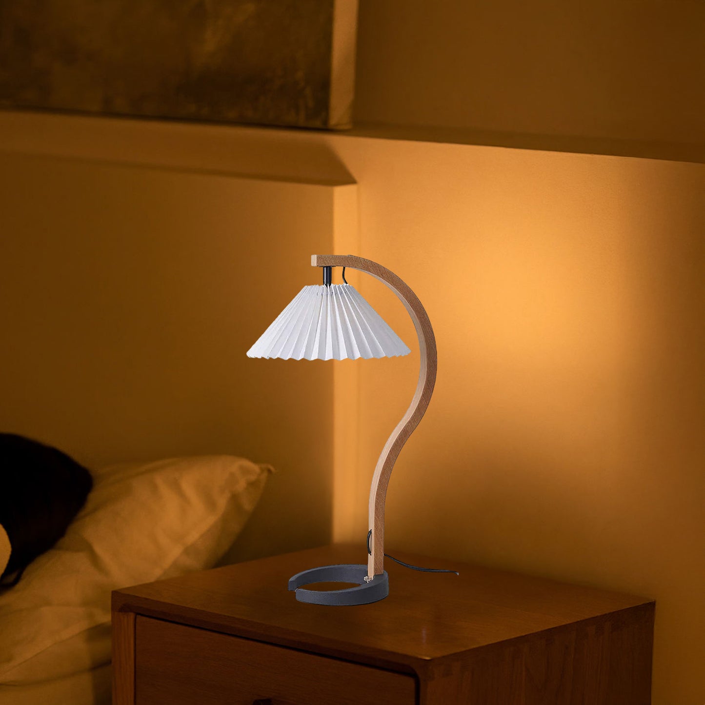 Caprani Traditional Metal Table Lamp