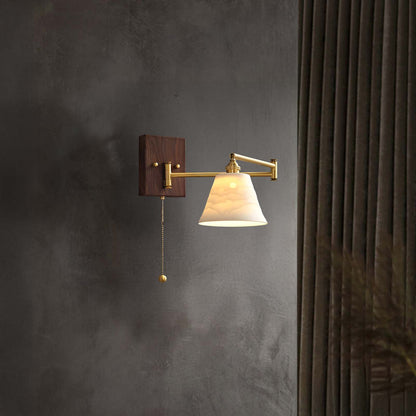 Ceramic Geometry Modern Metal Wall Lamp