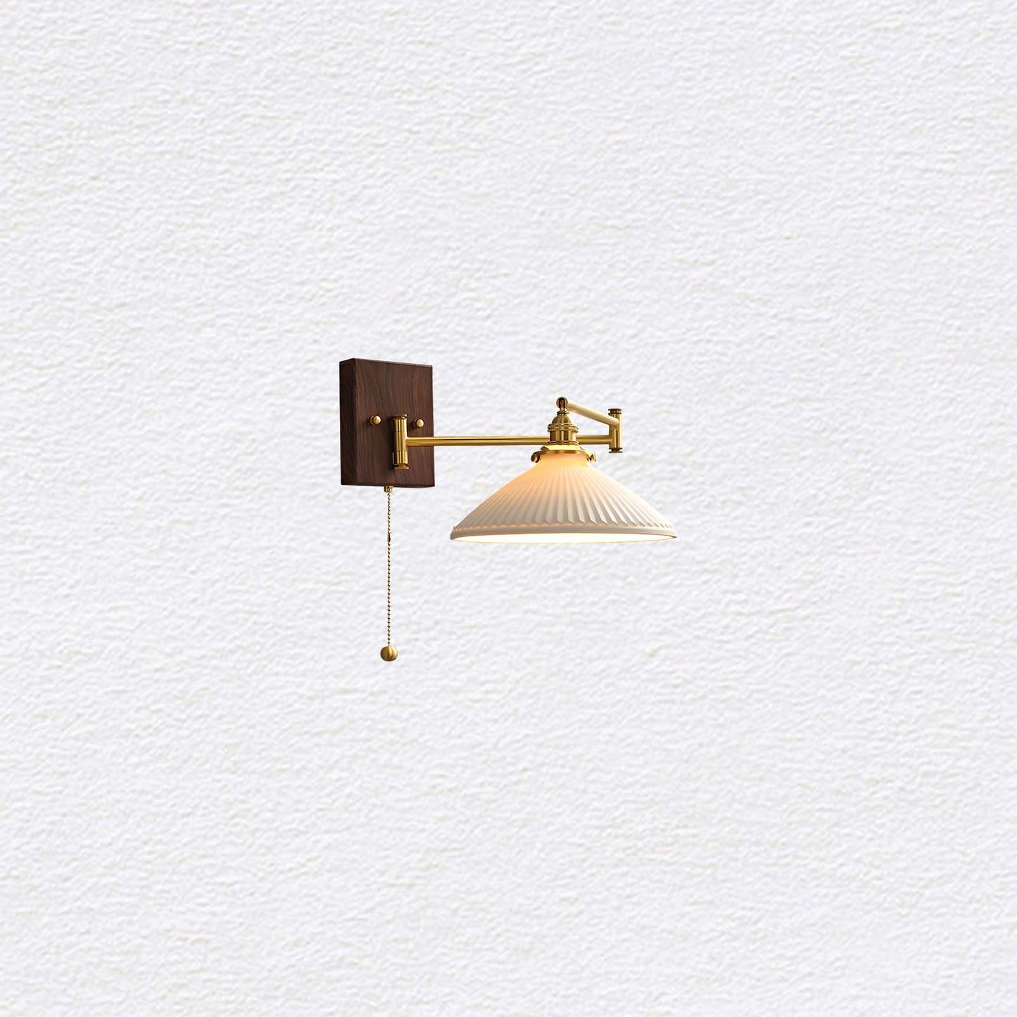 Ceramic Geometry Modern Metal Wall Lamp