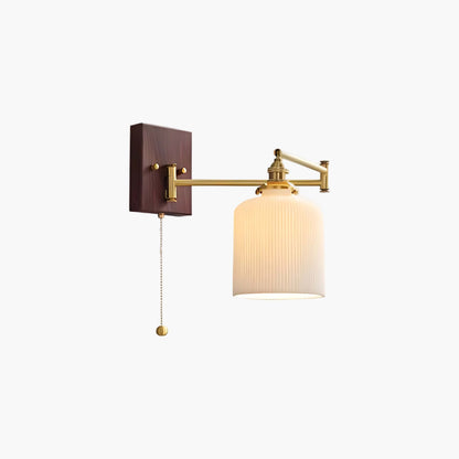 Ceramic Geometry Modern Metal Wall Lamp