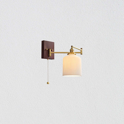 Ceramic Geometry Modern Metal Wall Lamp