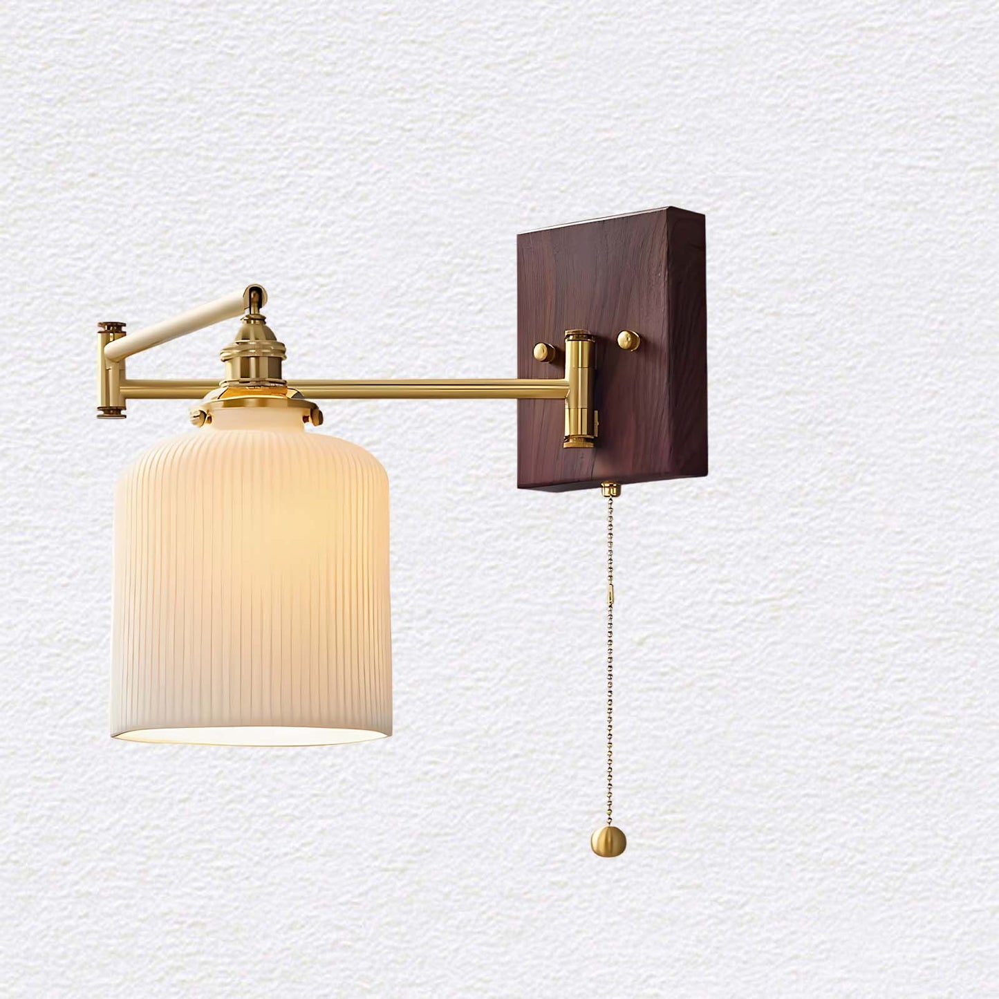 Ceramic Geometry Modern Metal Wall Lamp