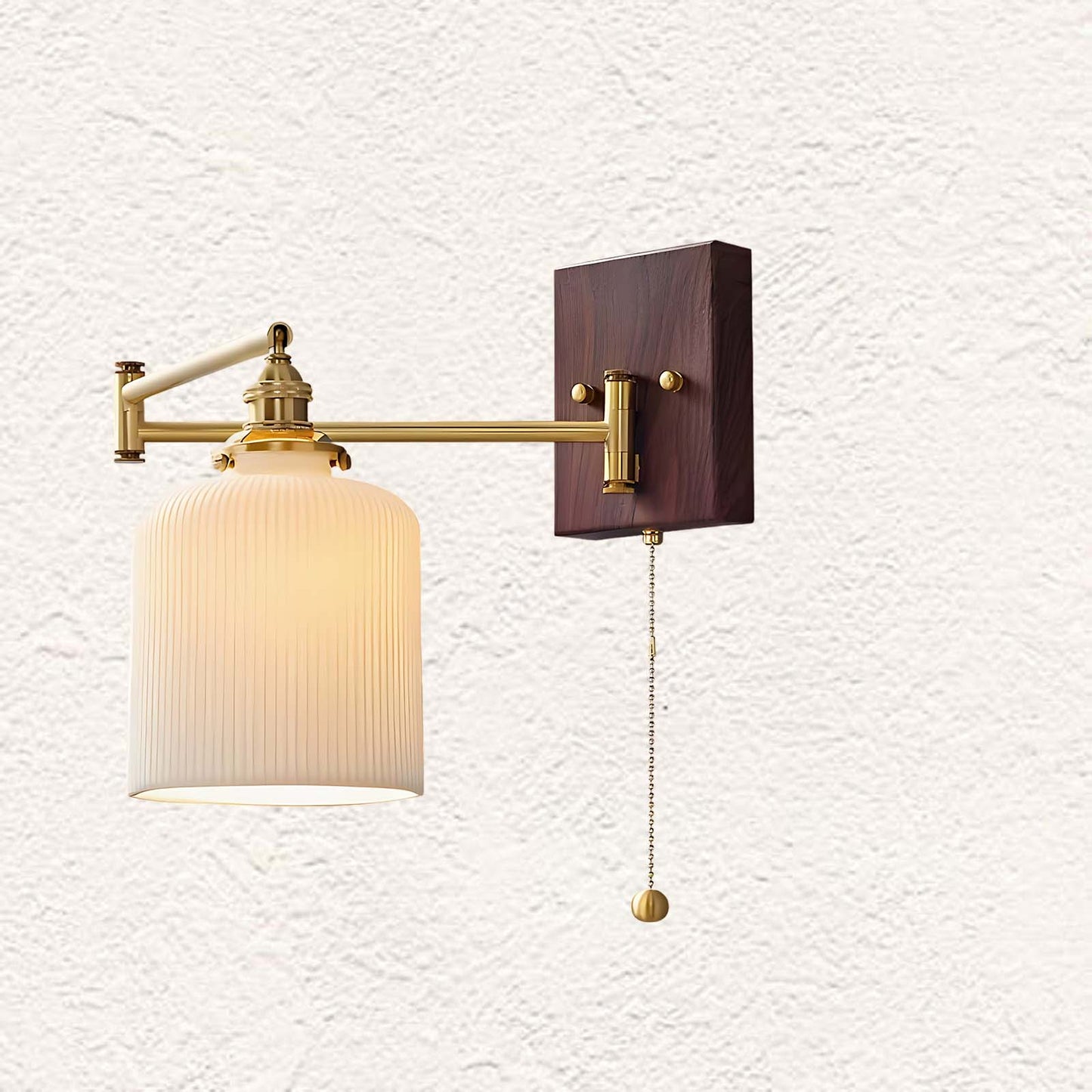 Ceramic Geometry Modern Metal Wall Lamp