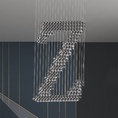 Charcoal Eclectic Metal Chandeliers Z