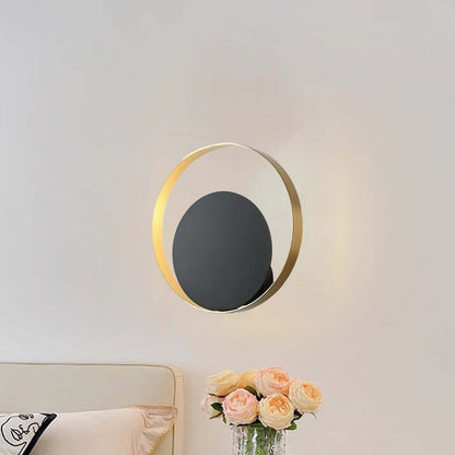 Circle Minimalist Metal Wall Lamp