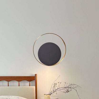 Circle Minimalist Metal Wall Lamp