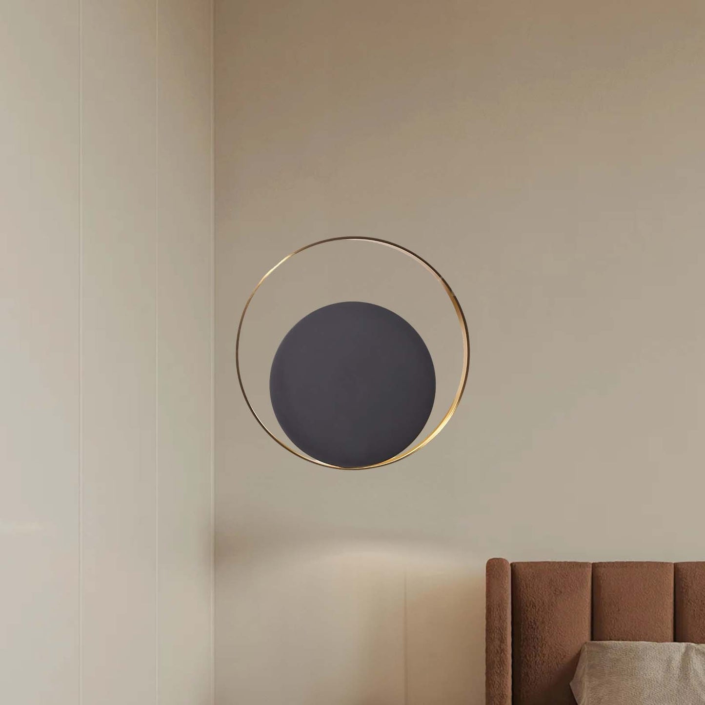 Circle Minimalist Metal Wall Lamp