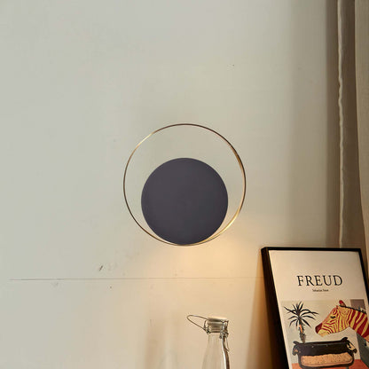 Circle Minimalist Metal Wall Lamp