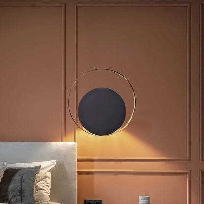 Circle Minimalist Metal Wall Lamp