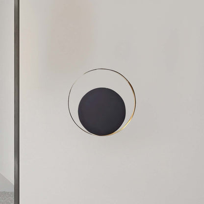 Circle Minimalist Metal Wall Lamp