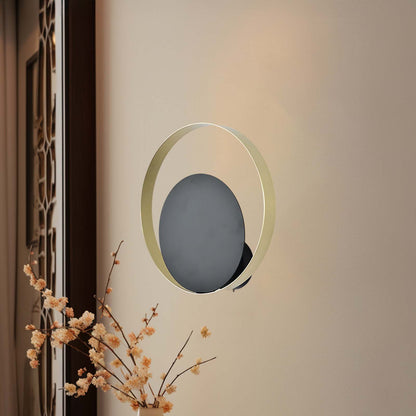 Circle Minimalist Metal Wall Lamp