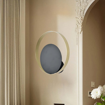 Circle Minimalist Metal Wall Lamp