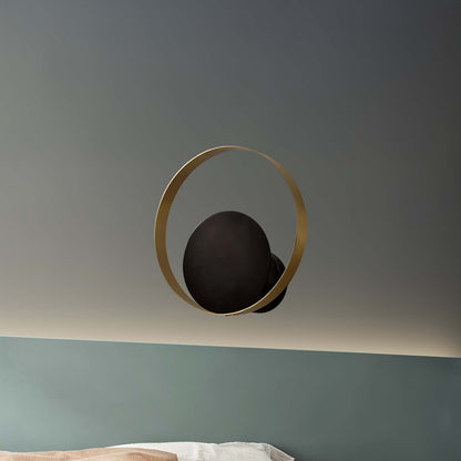 Circle Minimalist Metal Wall Lamp