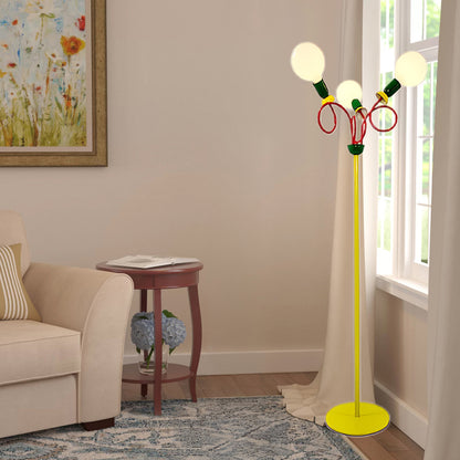 Circulo Play Modern Crystal Floor Lamp