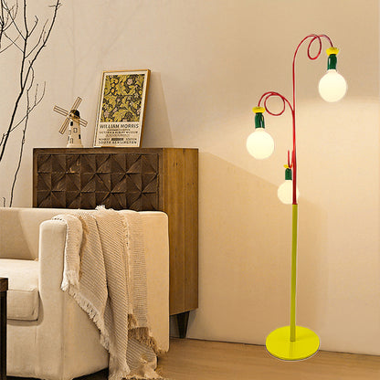 Circulo Play Modern Crystal Floor Lamp