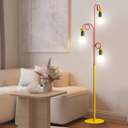 Circulo Play Modern Crystal Floor Lamp