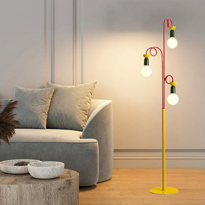 Circulo Play Modern Crystal Floor Lamp