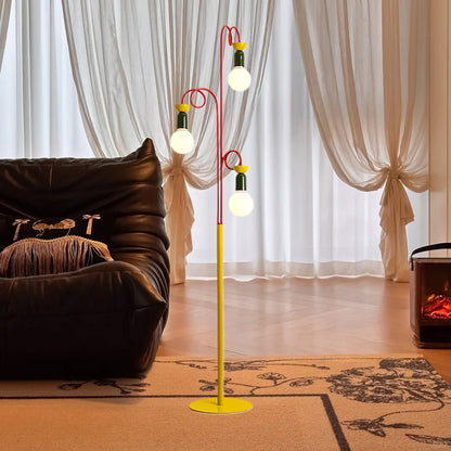 Circulo Play Modern Crystal Floor Lamp