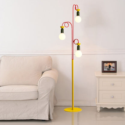 Circulo Play Modern Crystal Floor Lamp