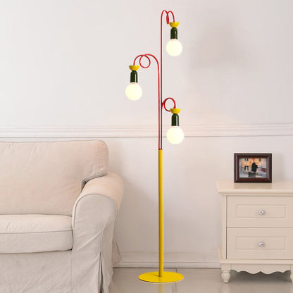 Circulo Play Modern Crystal Floor Lamp