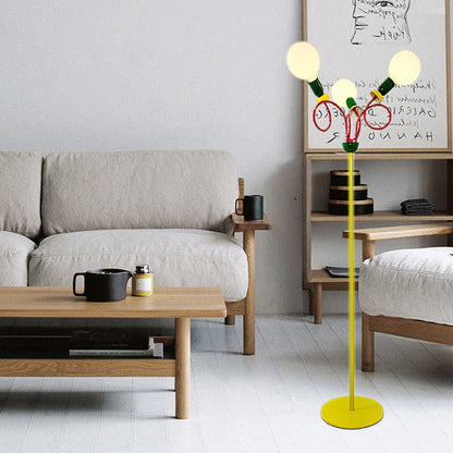 Circulo Play Modern Crystal Floor Lamp