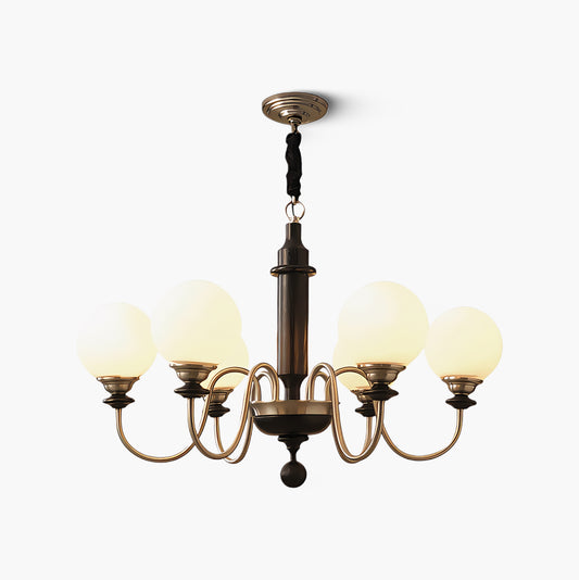 Colonial Grace Classic Crystal Chandelier