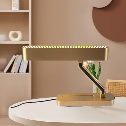 Colt Minimalist Brass Table Lamp