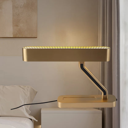 Colt Minimalist Brass Table Lamp