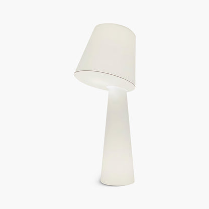 Column Fabric Contemporary Metal Floor Lamp