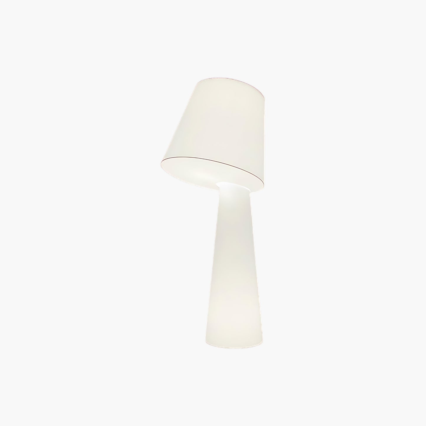 Column Fabric Contemporary Metal Floor Lamp