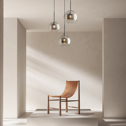 Combined Chiswick Modern Crystal Pendant Light