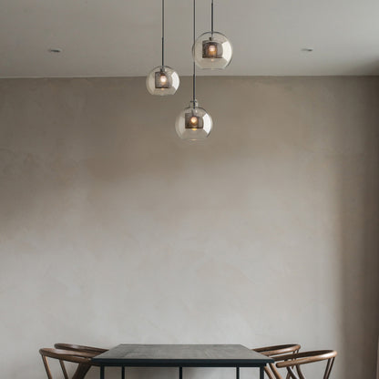 Combined Chiswick Modern Crystal Pendant Light