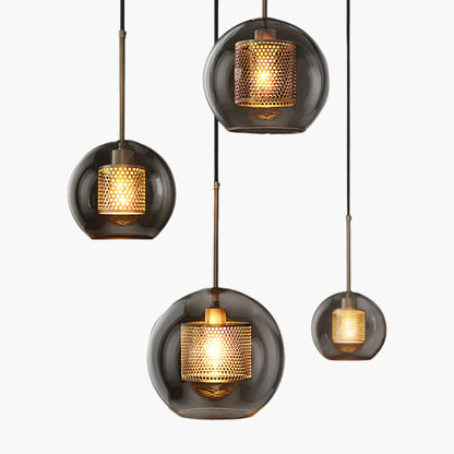 Combined Chiswick Modern Crystal Pendant Light