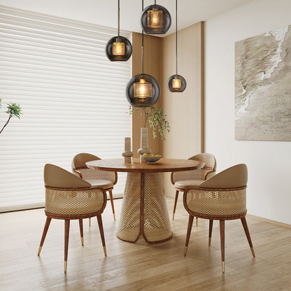 Combined Chiswick Modern Crystal Pendant Light