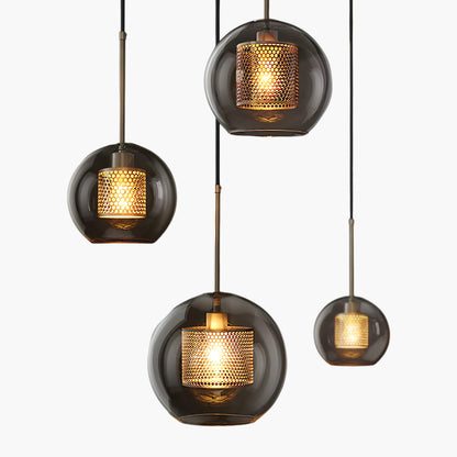 Combined Chiswick Modern Crystal Pendant Light