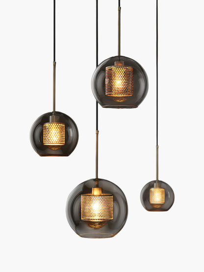 Combined Chiswick Modern Crystal Pendant Light