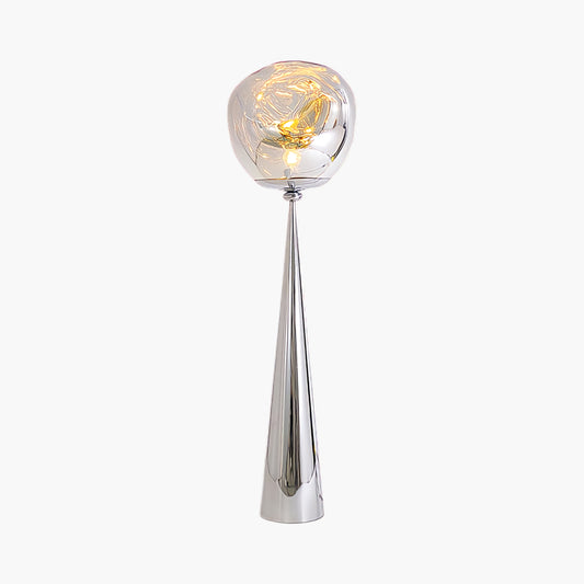 Cone Lava Eclectic Crystal Floor Lamp