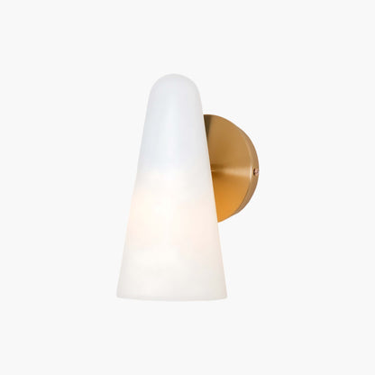 Conical Contemporary Crystal Wall Lamp