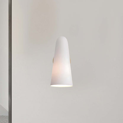 Conical Contemporary Crystal Wall Lamp