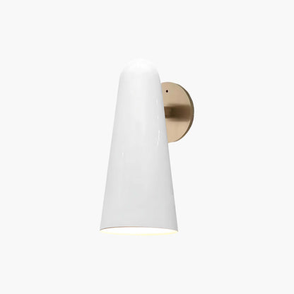 Conical Contemporary Crystal Wall Lamp