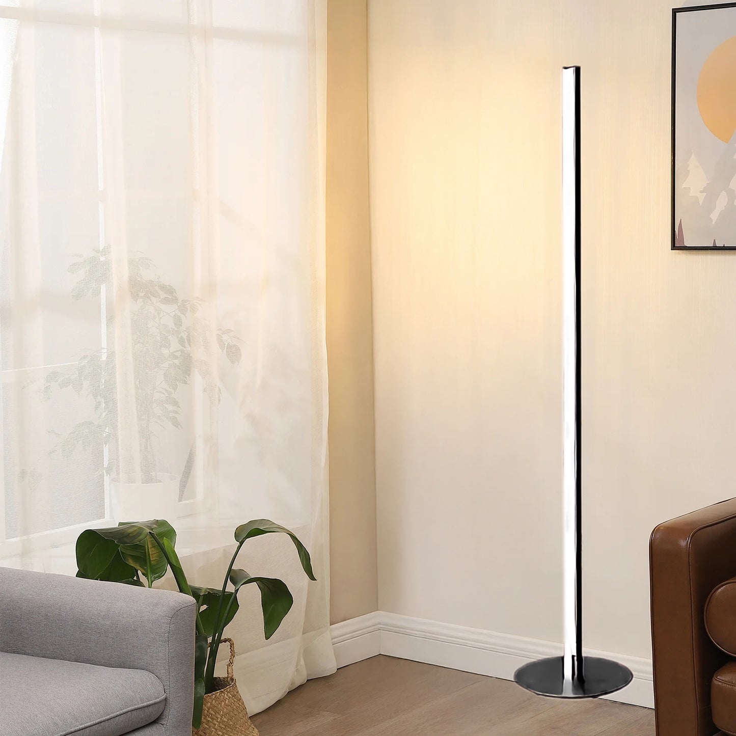 Coordinates Modern Metal Floor Lamp