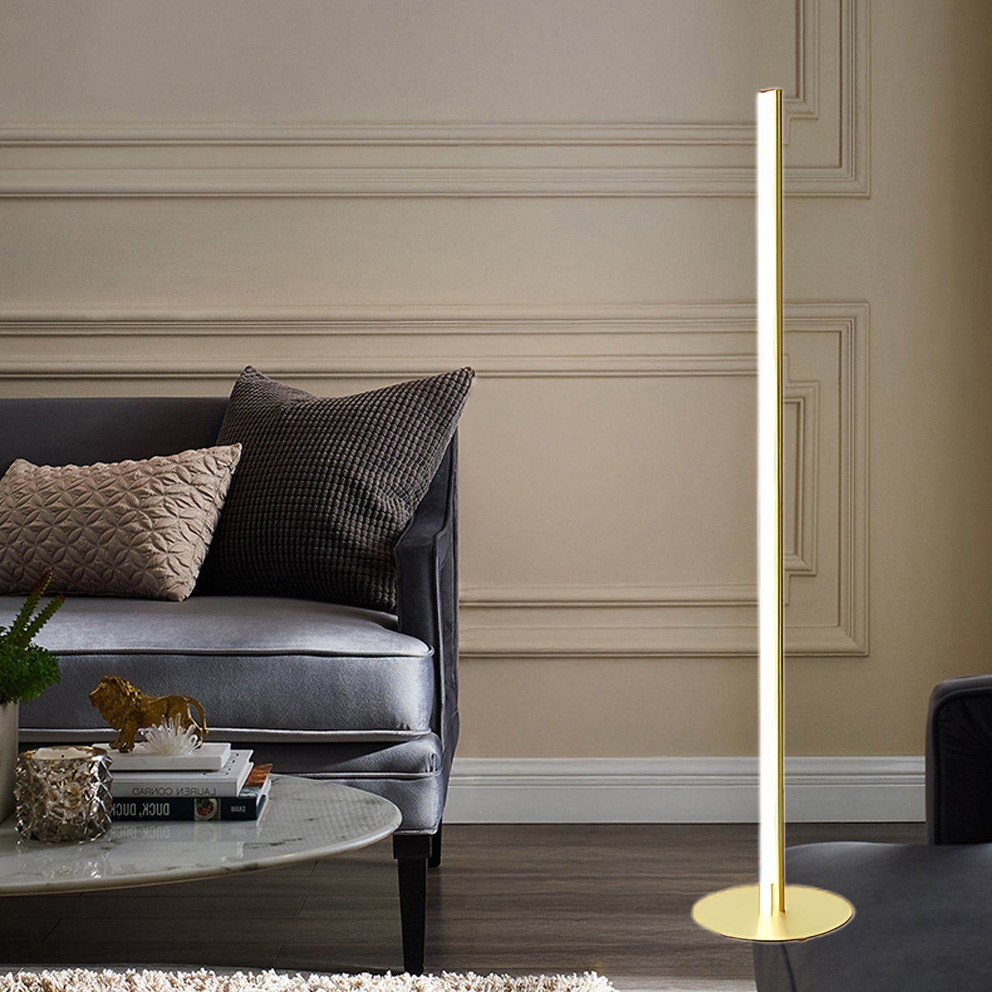 Coordinates Modern Metal Floor Lamp