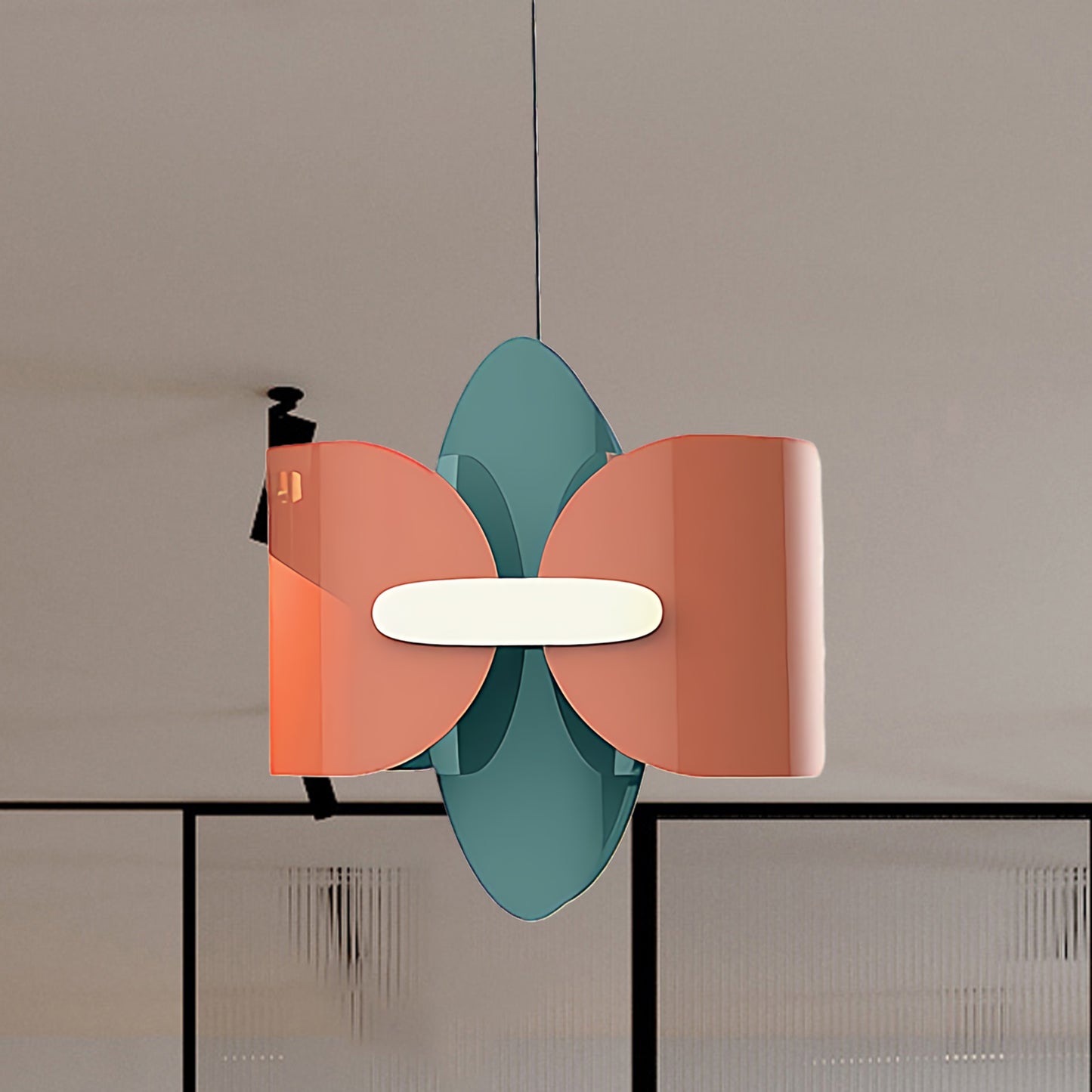 Corey Butterfly Modern Metal Pendant Light