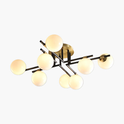 Corsica Art deco Metal Ceiling Lamp