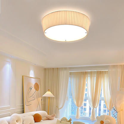 Cream Nordic Alcove Ceiling Lamp