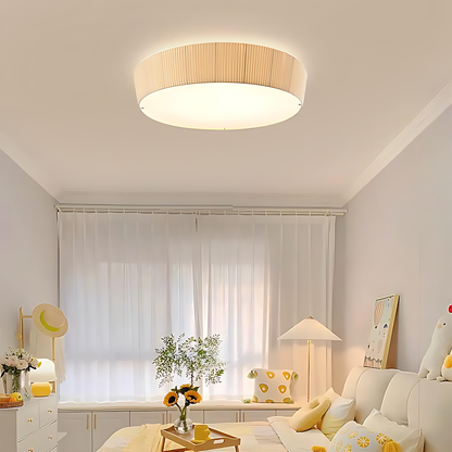 Cream Nordic Alcove Ceiling Lamp